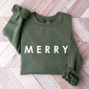 Merry Graphic Sweatshirt
